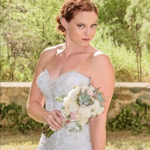 Stunning Beaded Wedding Dress